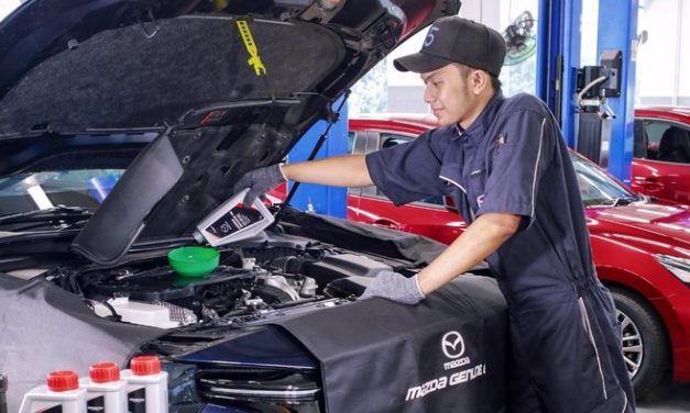 Pemilik Mazda Merapat! Mudik Tahun Ini, Bengkel Resmi Mazda Bagikan Oli Gratis