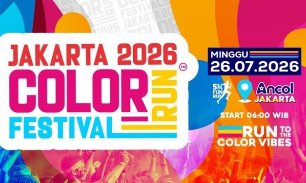 Jakarta Color Run Festival 2026 Siap Ramaikan Ancol, Fun Run 5K & Live Music