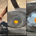 Suhu 38 Derajat C, Pria Ini Bisa Masak Telur Di Bawah Matahari