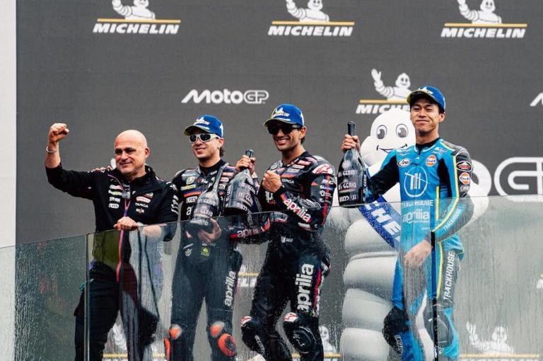 Aprilia Cetak Hat-Trick Perdana Di Le Mans & Kemenangan 306