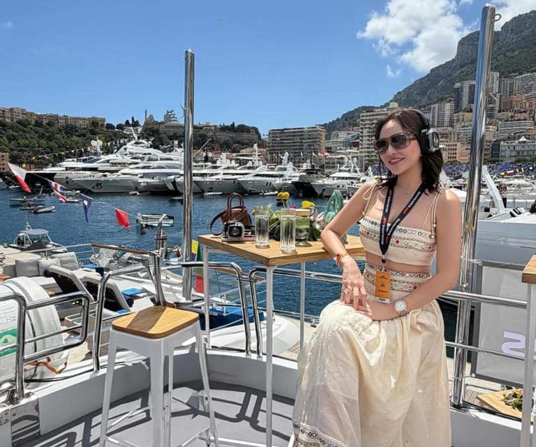 Potret Liburan Mewah Shandy Aulia Nonton F1 Di Monaco