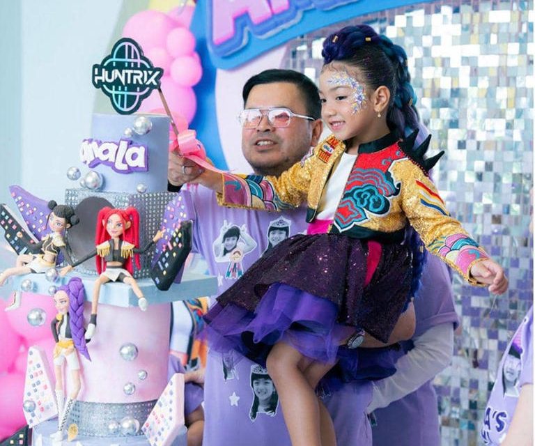 Irish Bella Bikin Pesta Ultah Ke-4 Amala Makin Seru