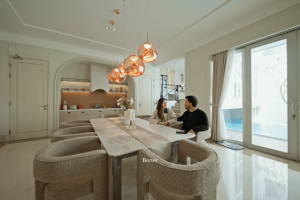 Mewah Dan Unik! Ruang Makan Di Rumah Baru Thariq & Aaliyah