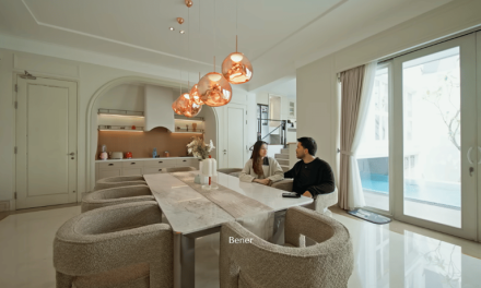 Mewah Dan Unik! Ruang Makan Di Rumah Baru Thariq & Aaliyah