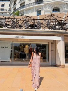 Slip Dress Look Azizah Salsha Di Monte Carlo Tuai Pujian Netizen
