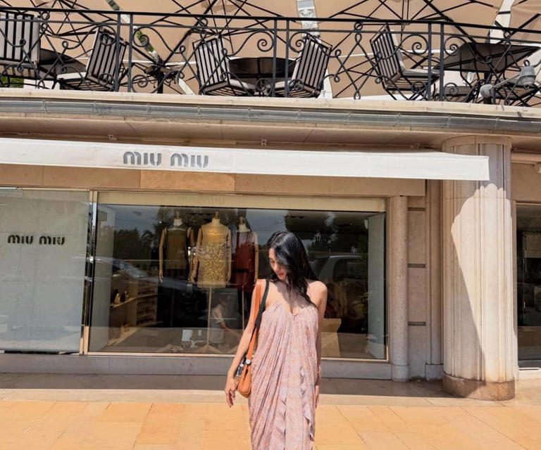 Slip Dress Look Azizah Salsha Di Monte Carlo Tuai Pujian Netizen