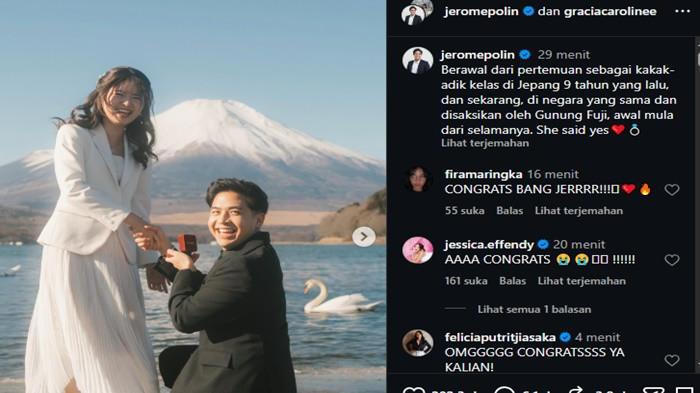 She Said Yes! Jerome Polin Lamar Gracia Caroline After 9 Tahun