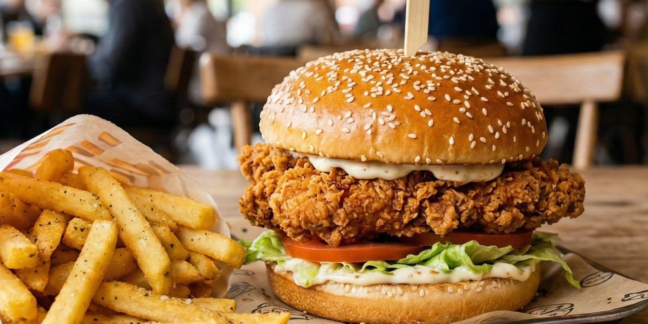 Bukan Camilan Biasa! Burger Crispy Cocok Untuk Teman Santai