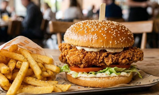 Bukan Camilan Biasa! Burger Crispy Cocok Untuk Teman Santai