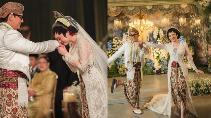 Manis Maksimal! Potret Wedding Amanda Rigby & Andre Taulany