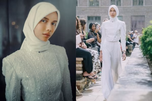 Makin Anggun! Sabrina Chairunnisa Di New York Fashion Week